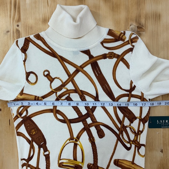 Lauren Ralph Lauren Equestrian Turtleneck Sweater - Picture 7 of 11